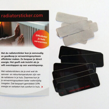 Radiatorsticker 20 stuks